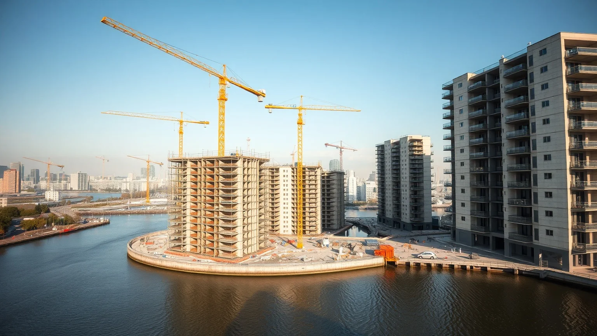 Insel Gartenfeld: Berlins Mega-Quartier wächst auf Industriebrache - Foto: über boerse-global.de