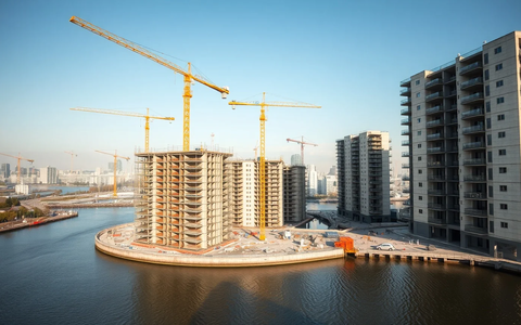 Insel Gartenfeld: Berlins Mega-Quartier wächst auf Industriebrache - Foto: über boerse-global.de