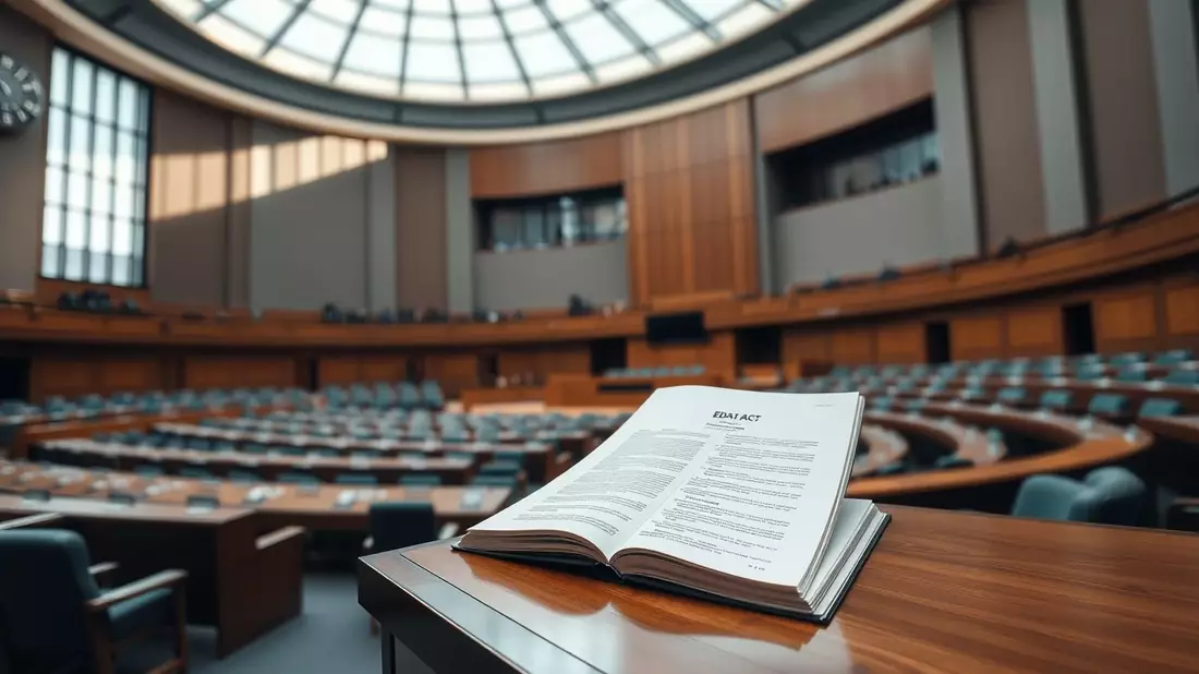 Data Act: Bundestag startet Beratungen zu Deutschlands Daten-Gesetz Illustration mit AI erstellt übermittelt durch boerse-global.de