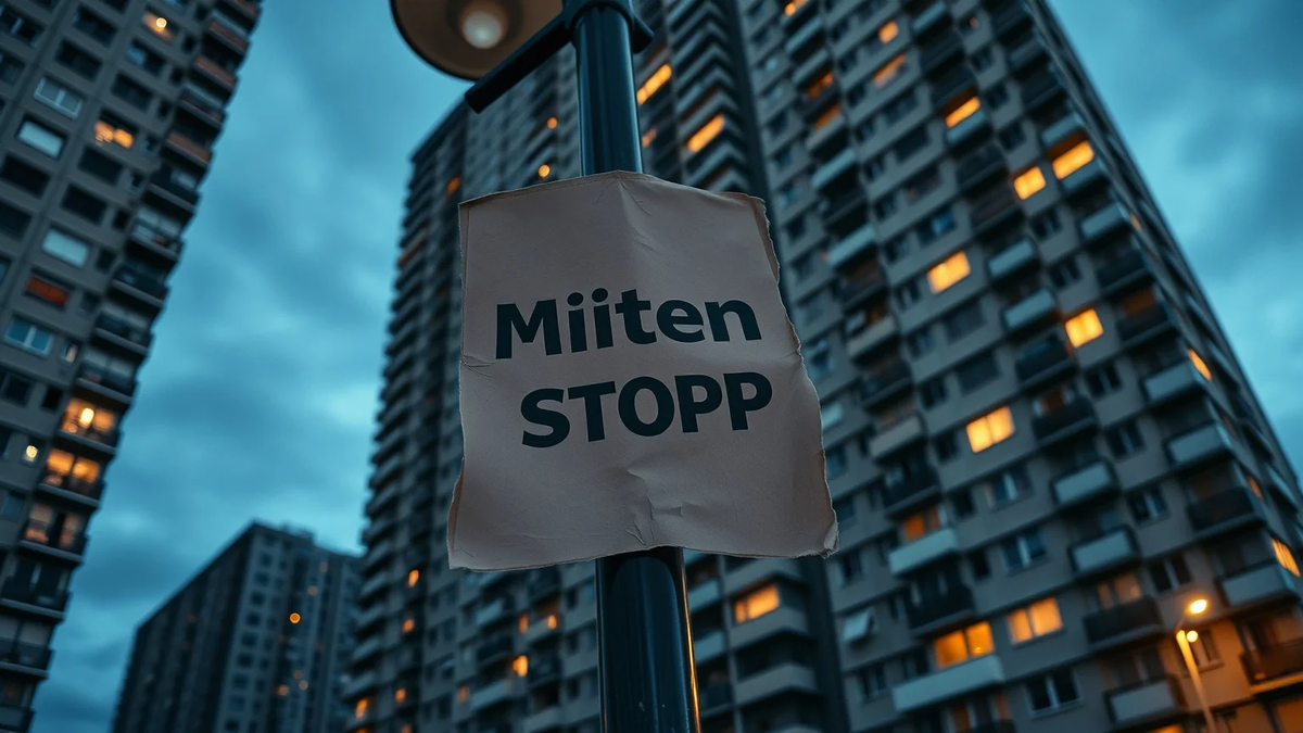 Die Linke verdoppelt Mitgliederzahl mit Mietenstopp-Kampagne - Foto: über boerse-global.de