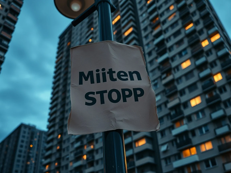 Die Linke verdoppelt Mitgliederzahl mit Mietenstopp-Kampagne - Foto: über boerse-global.de