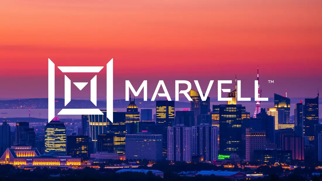 Marvell Technology Shares Face a Contradictory Sell-Off Illustration mit AI erstellt übermittelt durch boerse-global.de