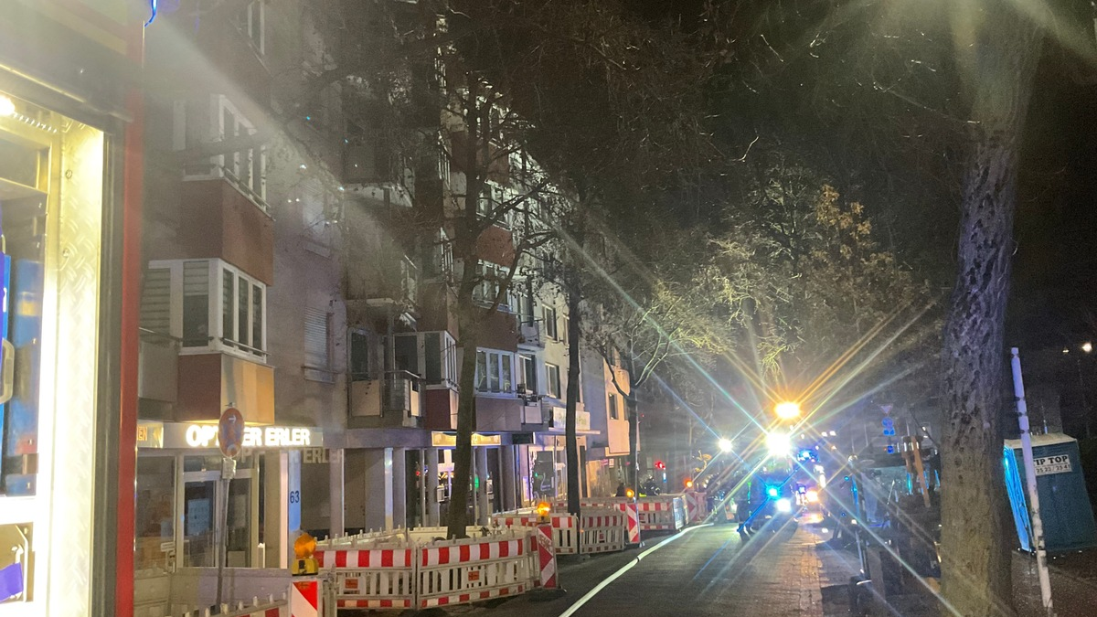 FW-DO: Kellerbrand in Mehrfamilienhaus - Bewohner unverletzt - Foto: presseportal.de