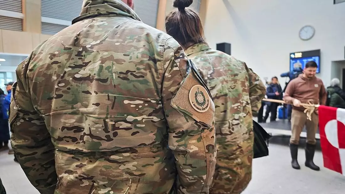Dänische Soldaten auf Grönland am 20.01.2026 - Bild: via dts Nachrichtenagentur