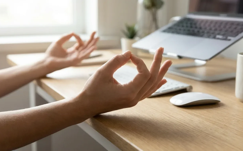 Finger-Yoga: Mudras werden zum Anti-Stress-Tool im Büro - Foto: über boerse-global.de