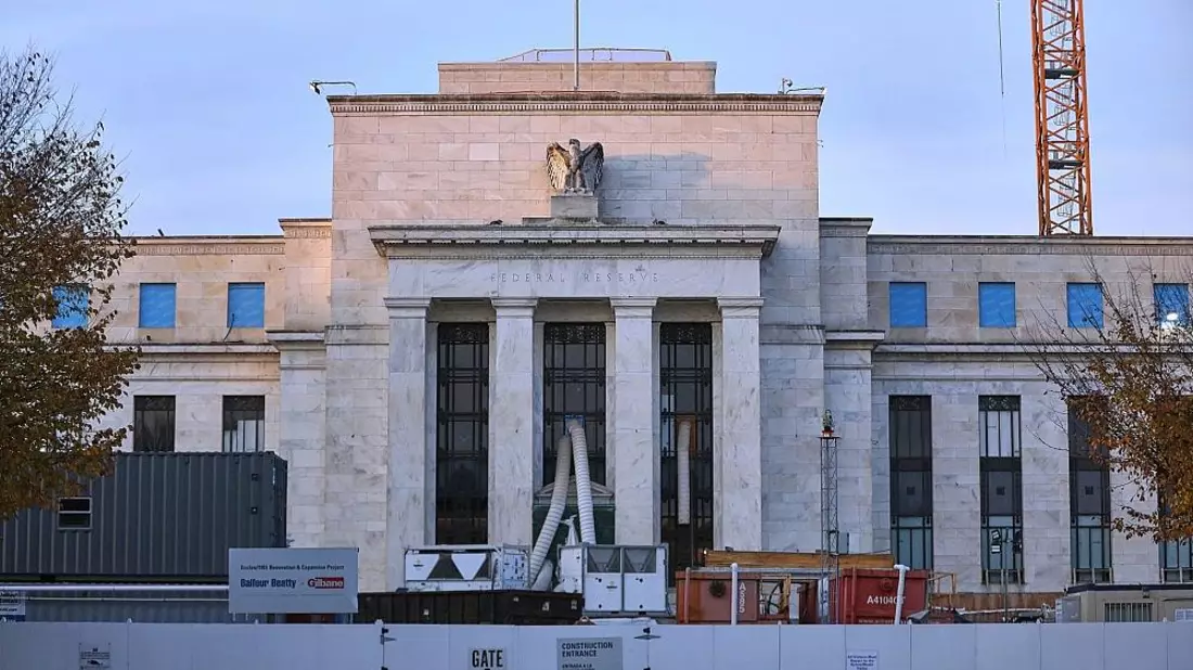 Baustelle am Sitz der Federal Reserve - Bild: via dts Nachrichtenagentur