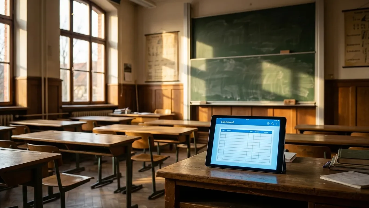 Arbeitszeiterfassung: NRW plant Präsenzpflicht für Lehrer - Foto: über boerse-global.de