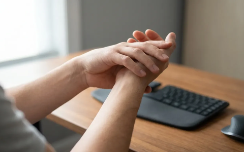 Handgelenk-Achter: Einfache Übung gegen den Mausarm - Foto: über boerse-global.de