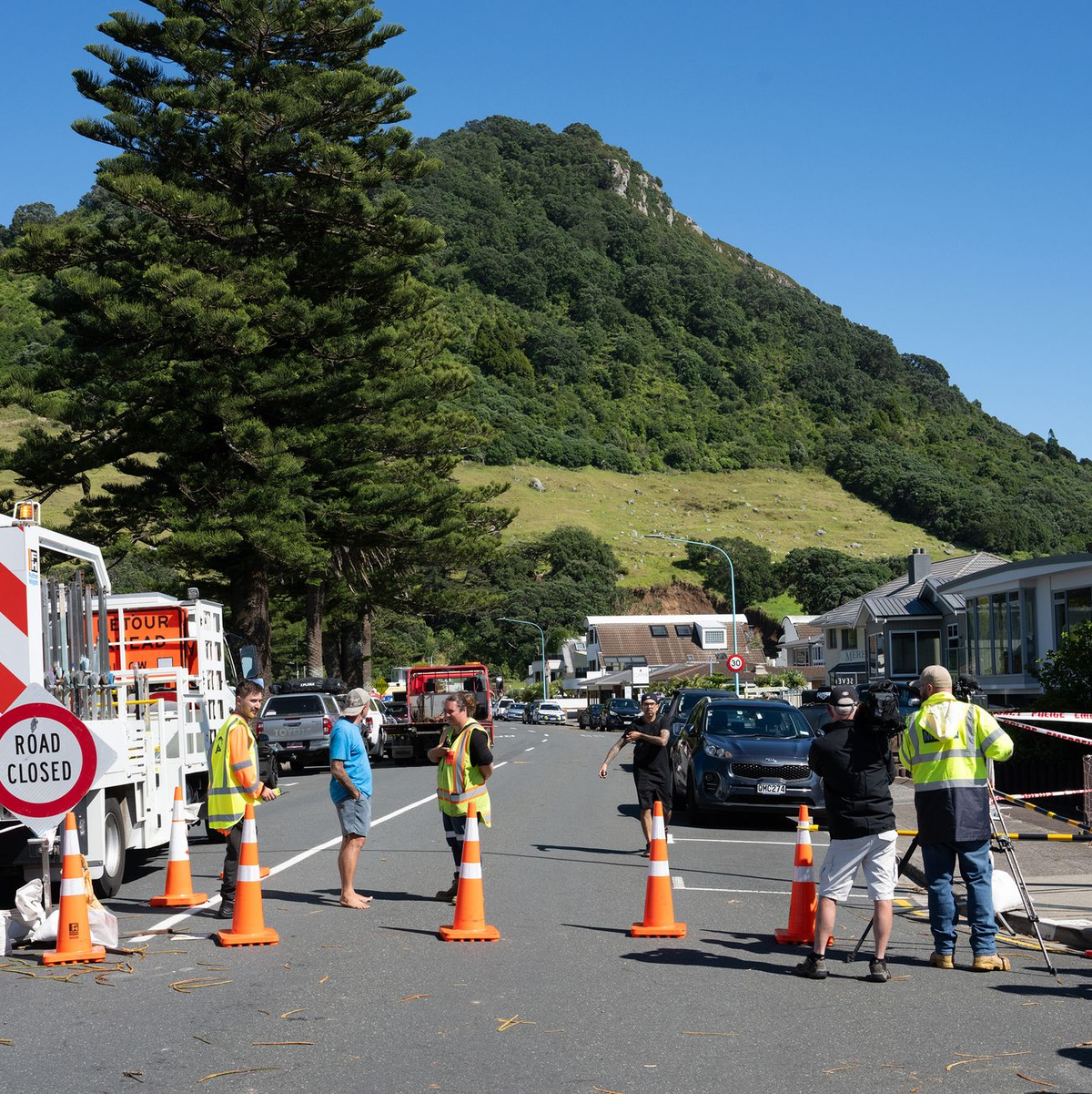 Inzwischen gibt es keine Hoffnung mehr, Überlebende zu finden. - Foto: Owen Thompson/Photosport NZ/AAP/dpa