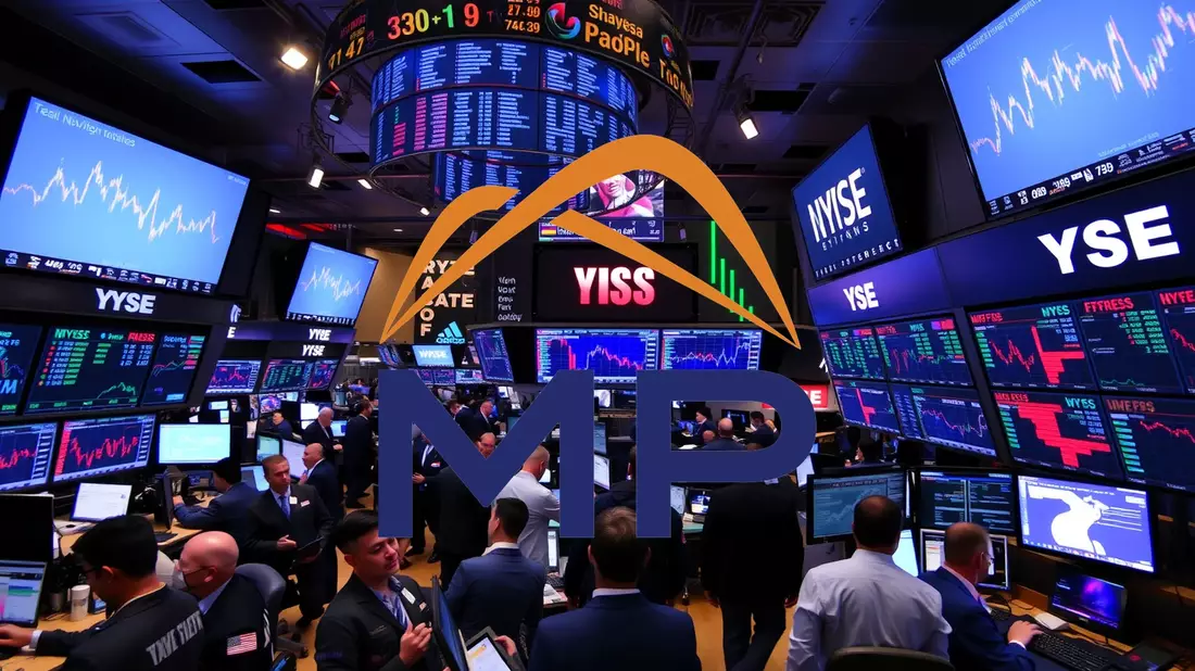 MP Materials: El Pulso de los Insiders y el Viento Geopolítico a Favor Illustration mit AI erstellt übermittelt durch boerse-global.de