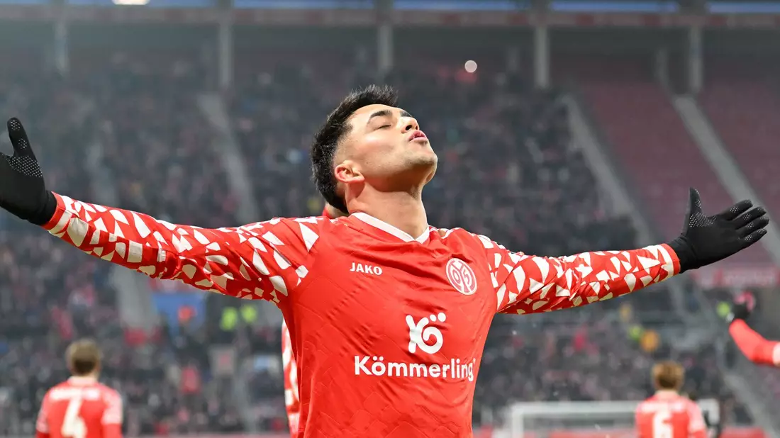 Amiri macht mit seinem Treffer alles klar.  - Bild: Torsten Silz/dpa