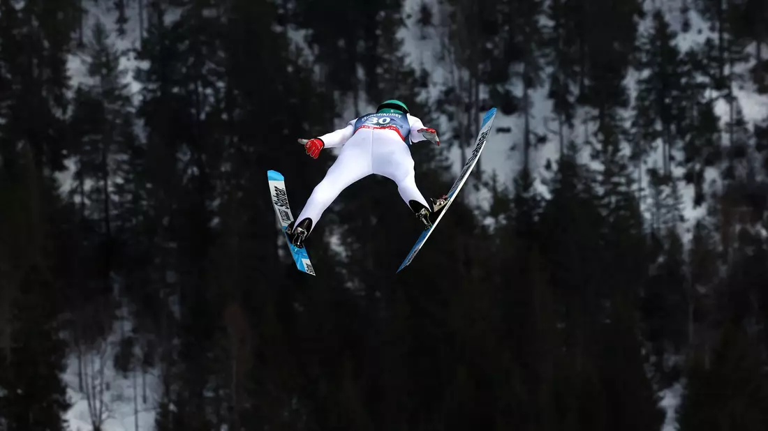Nicht zu schlagen: Domen Prevc. - Bild: Karl-Josef Hildenbrand/dpa