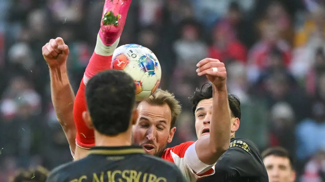 Als Kapitän ging Harry Kane (m) mit viel Einsatz voran. - Bild: Peter Kneffel/dpa