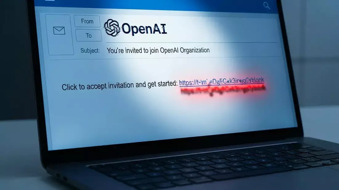 OpenAI-Phishing nutzt offizielle Einladungsfunktion für Betrug - Bild: über boerse-global.de