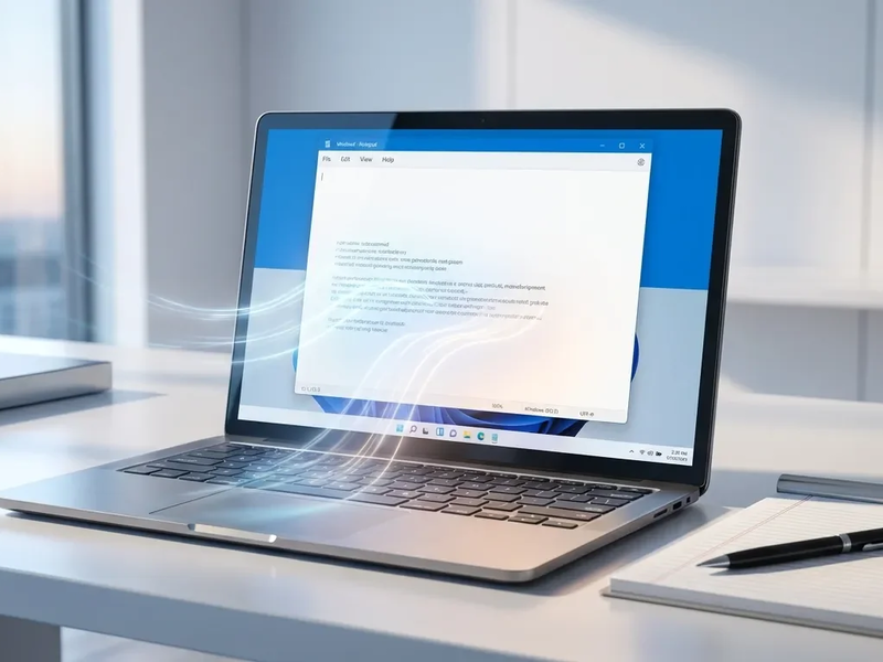 Microsoft Notepad: Vom Klassiker zum KI-gesteuerten Text-Assistenten - Foto: über boerse-global.de