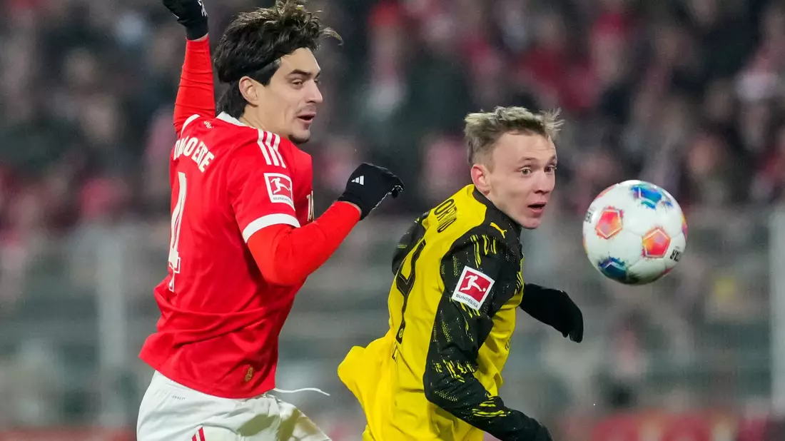 Viel Kampf bei Union gegen Dortmund. - Bild: Soeren Stache/dpa