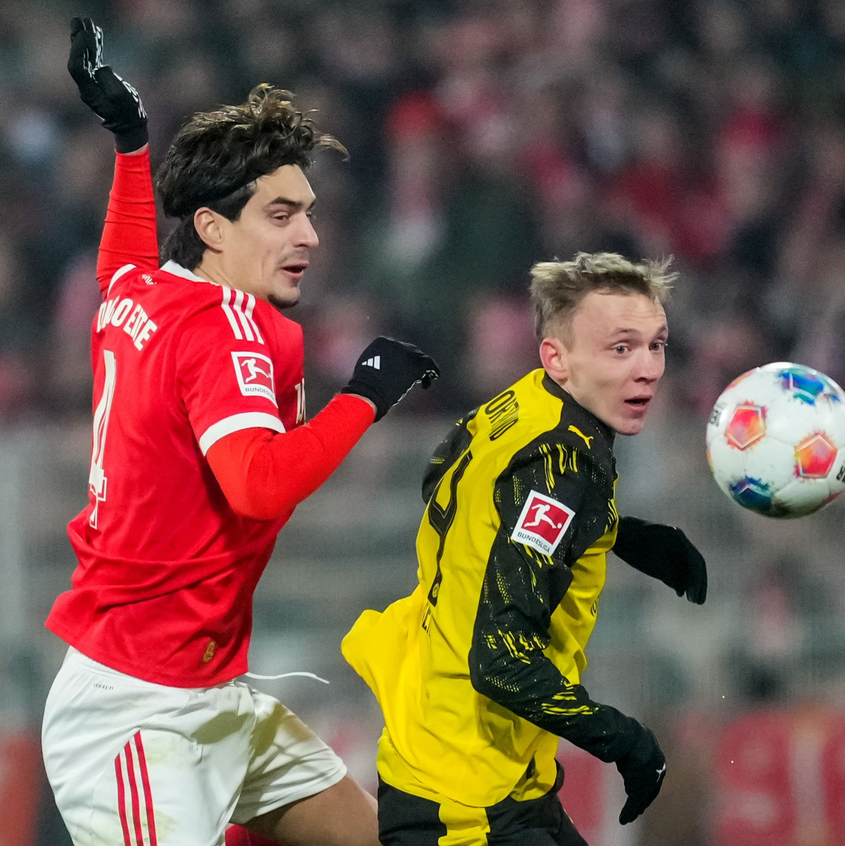 Viel Kampf bei Union gegen Dortmund. - Foto: Soeren Stache/dpa