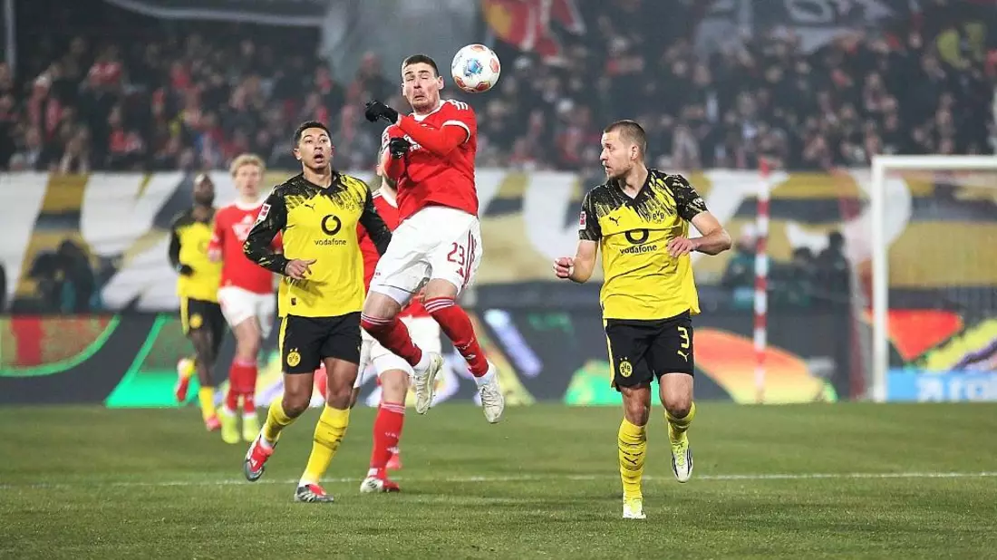Union Berlin - Borussia Dortmund am 24.01.2026 - Bild: via dts Nachrichtenagentur