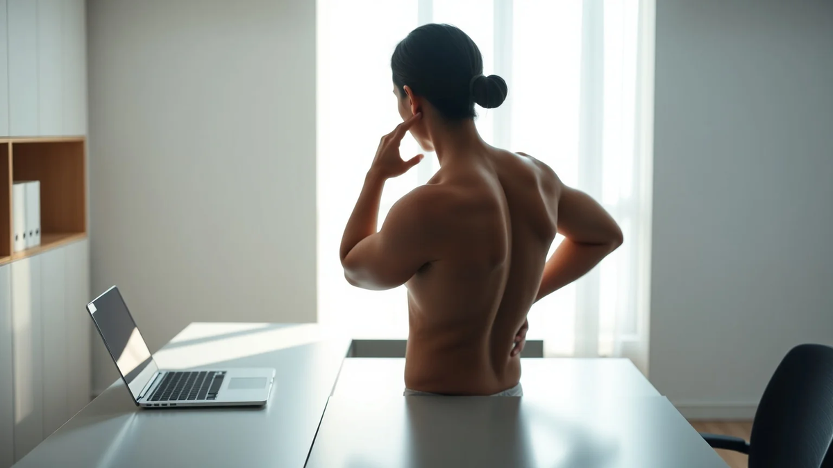 Schildkröten-Übung bekämpft den modernen Handynacken - Foto: über boerse-global.de