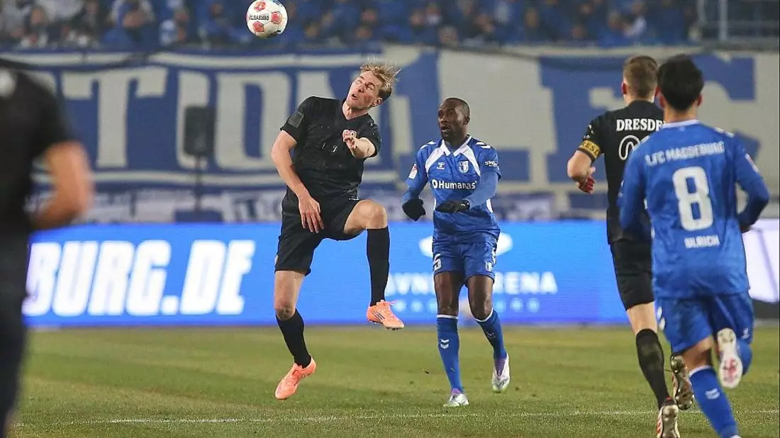1. FC Magdeburg - Dynamo Dresden am 24.01.2026 - Bild: via dts Nachrichtenagentur