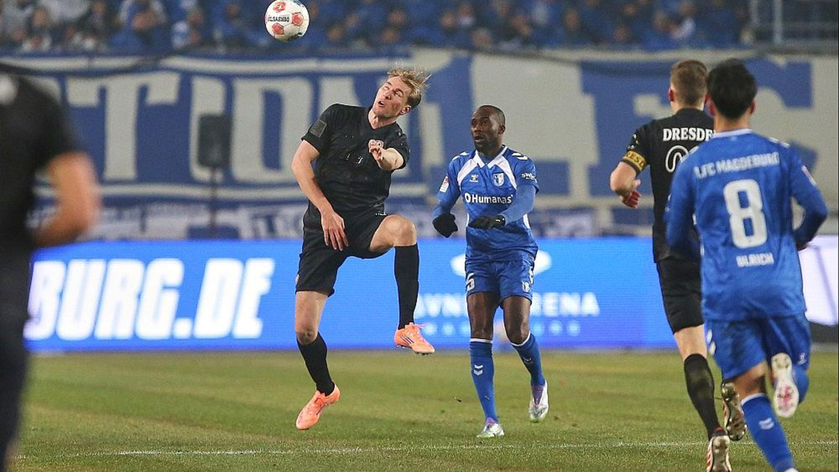 1. FC Magdeburg - Dynamo Dresden am 24.01.2026 - Foto: via dts Nachrichtenagentur