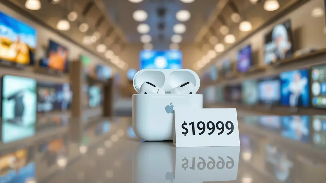 AirPods Pro 3: Apple-Kopfhörer im Rekord-Rabatt Illustration mit AI erstellt übermittelt durch boerse-global.de