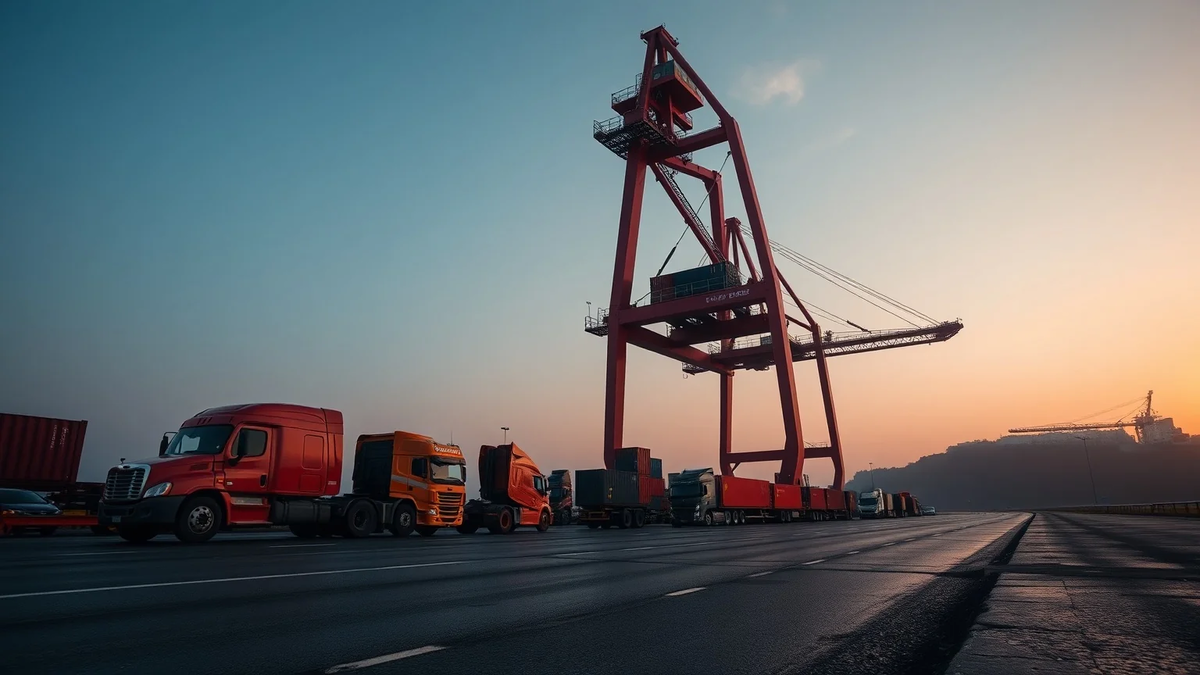 Baltic Hub Danzig normalisiert Lkw-Abfertigung nach Extremwetter - Foto: über boerse-global.de