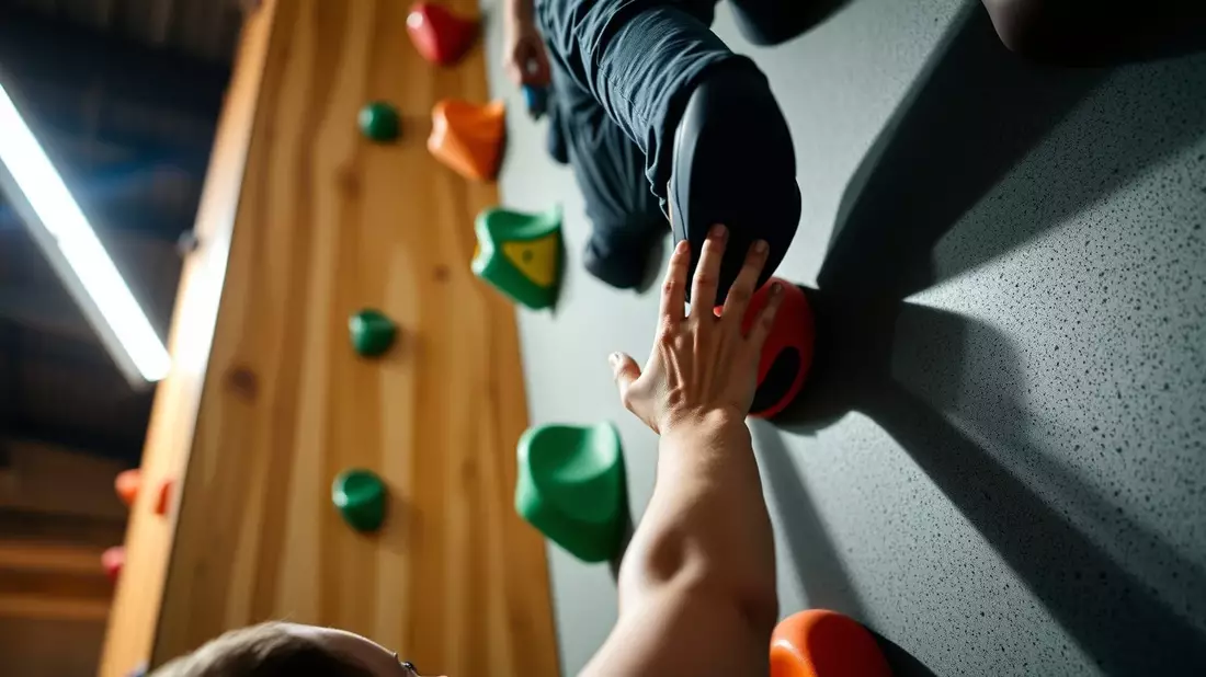 Therapeutisches Klettern: Kletterwand als Therapie gegen Stress - Bild: über boerse-global.de