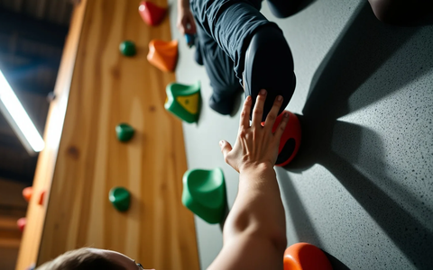 Therapeutisches Klettern: Kletterwand als Therapie gegen Stress - Foto: über boerse-global.de