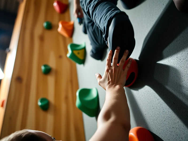 Therapeutisches Klettern: Kletterwand als Therapie gegen Stress - Foto: über boerse-global.de