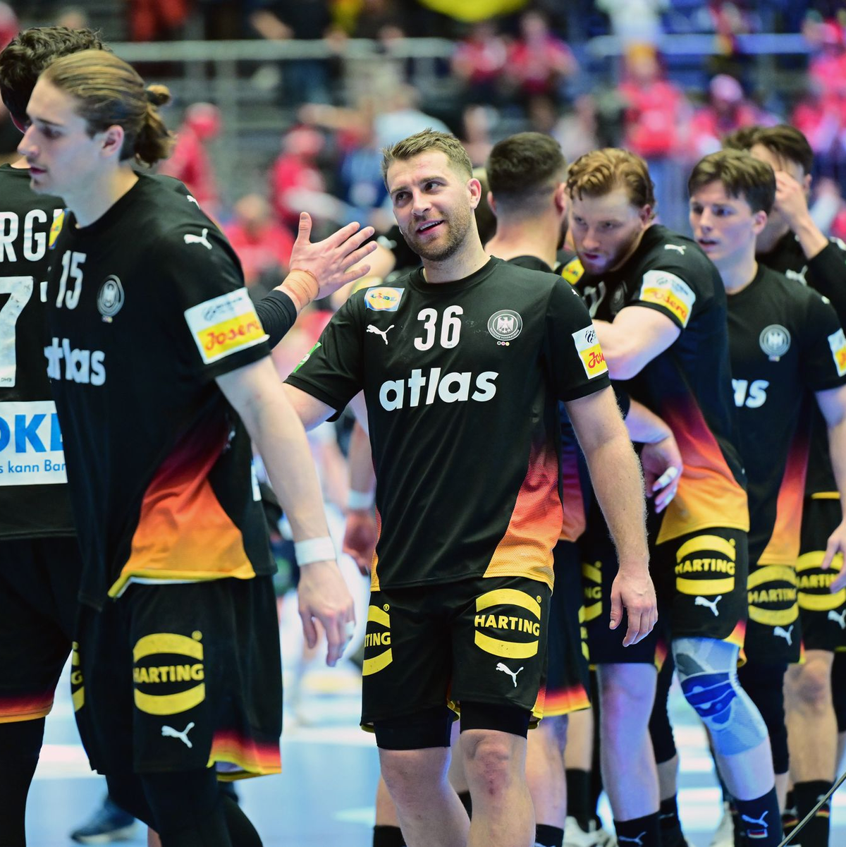 Deutschland Handballer können das EM-Halbfinale aus eigener Kraft erreichen. - Foto: Sina Schuldt/dpa