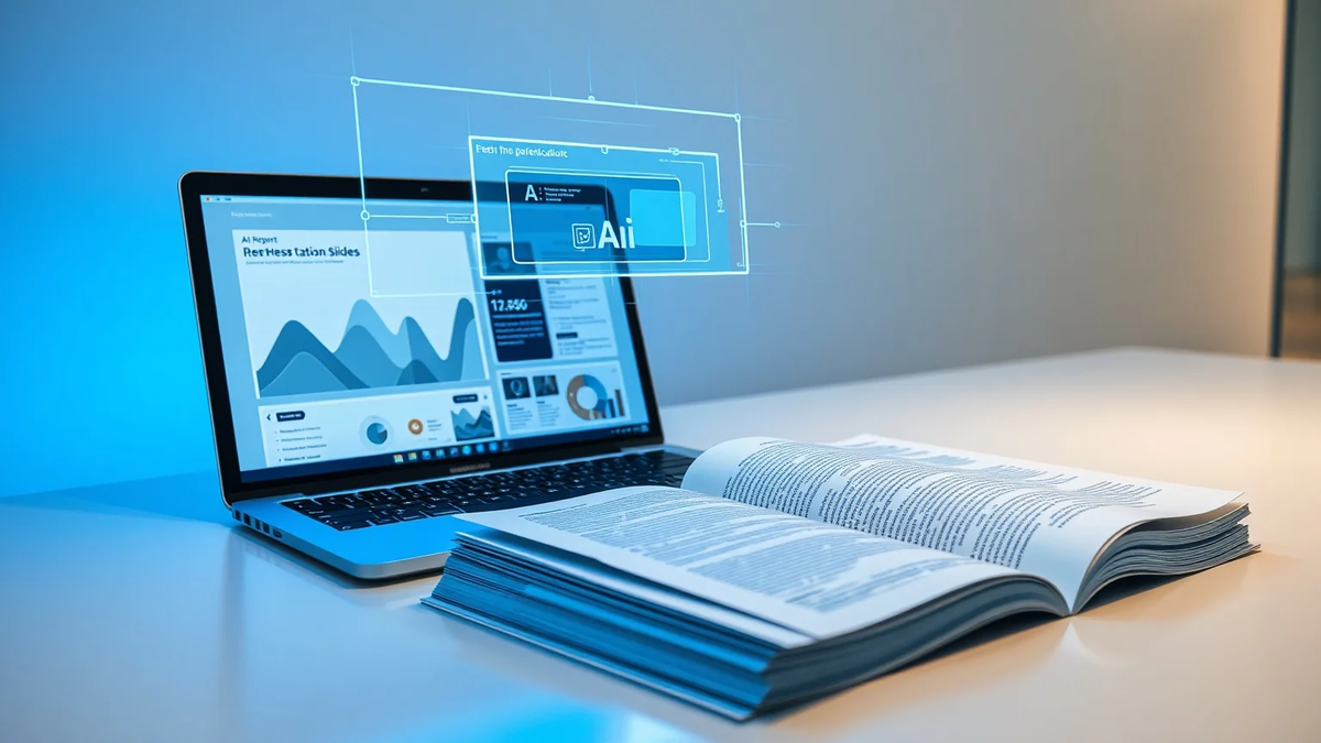 KI revolutioniert Präsentationen: Von Dokumenten zu fertigen Slides - Foto: über boerse-global.de