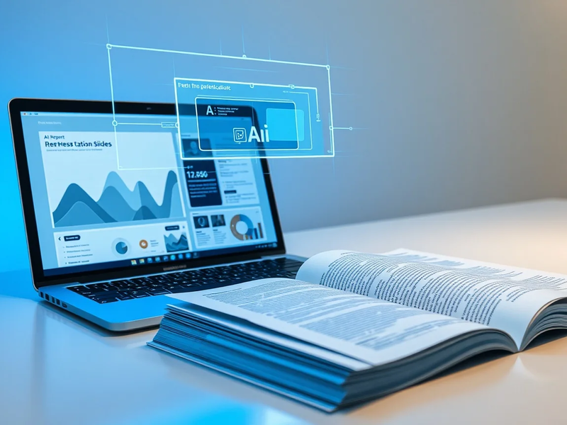 KI revolutioniert Präsentationen: Von Dokumenten zu fertigen Slides - Foto: über boerse-global.de