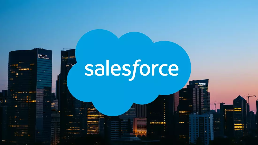 Acciones de Salesforce: La venta de títulos por parte de un miembro del consejo genera inquietud Illustration mit AI erstellt übermittelt durch boerse-global.de