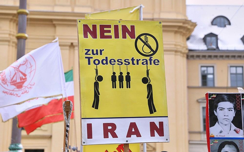 Anti-Iran-Protest (Archiv) - Foto: via dts Nachrichtenagentur