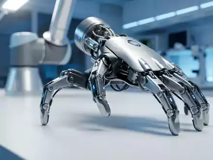 EPFL-Roboterhand löst sich vom Arm und krabbelt eigenständig - Foto: über boerse-global.de
