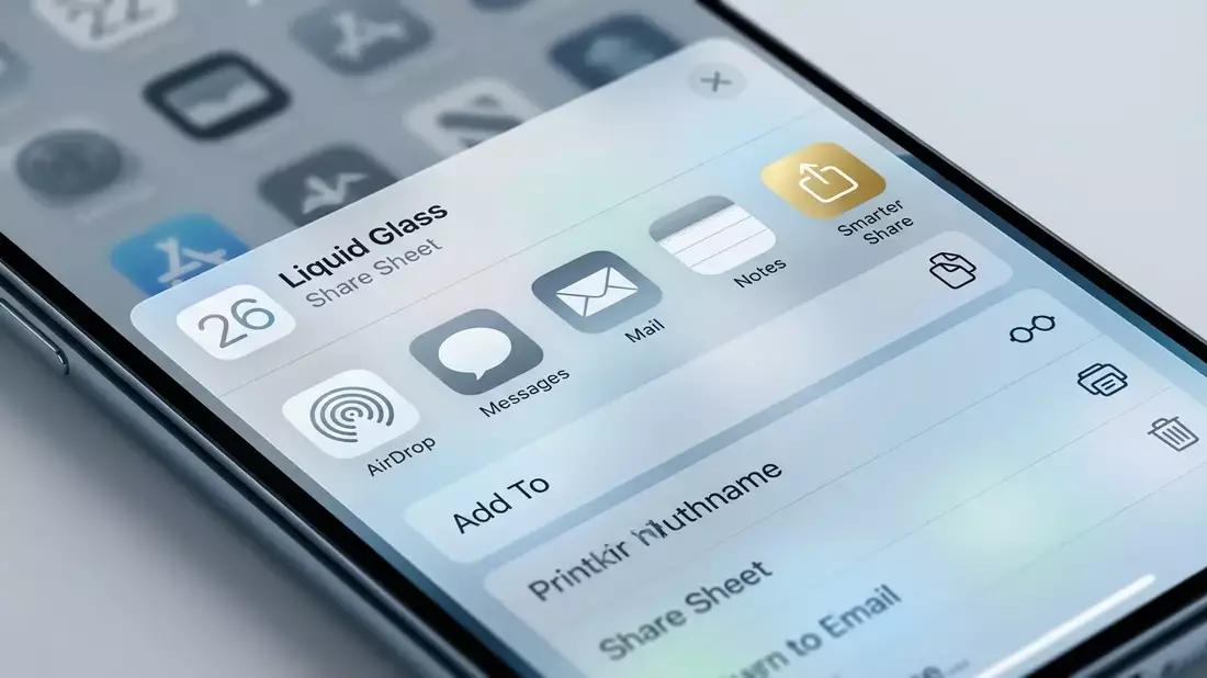 iOS 26: AirDrop-Codes und Liquid Glass revolutionieren das Teilen - Bild: über boerse-global.de