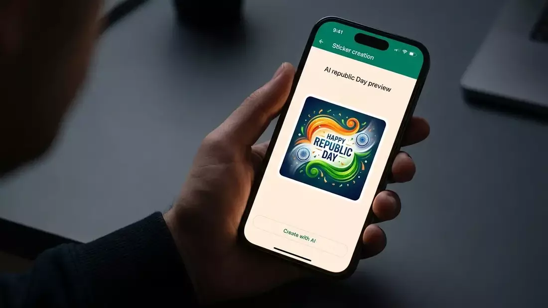WhatsApp: KI-Kunst ersetzt Massen-Grüße zum Feiertag Illustration mit AI erstellt übermittelt durch boerse-global.de