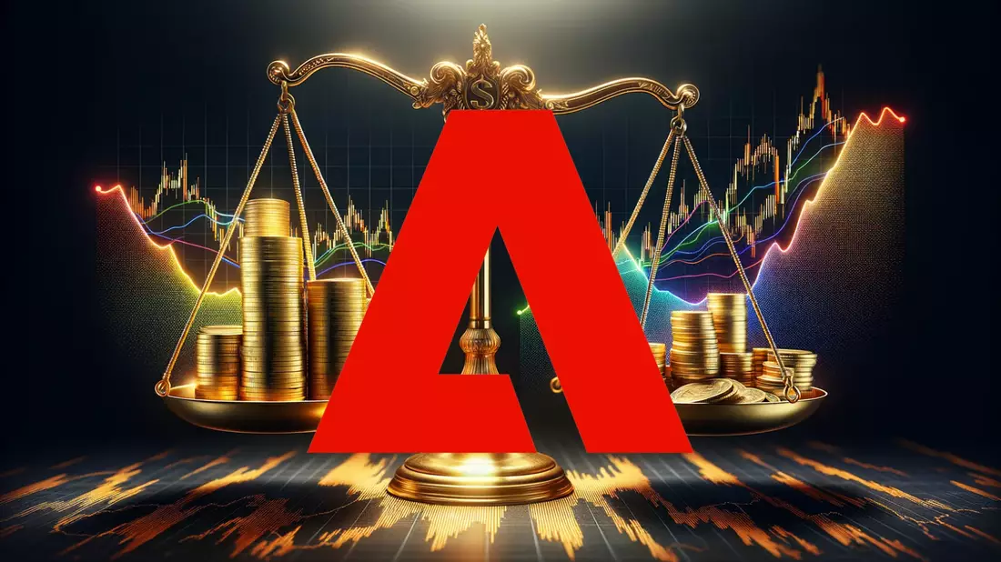 Adobe’s Strategic Pivot: Securing Its Future in the AI Era Illustration mit AI erstellt übermittelt durch boerse-global.de