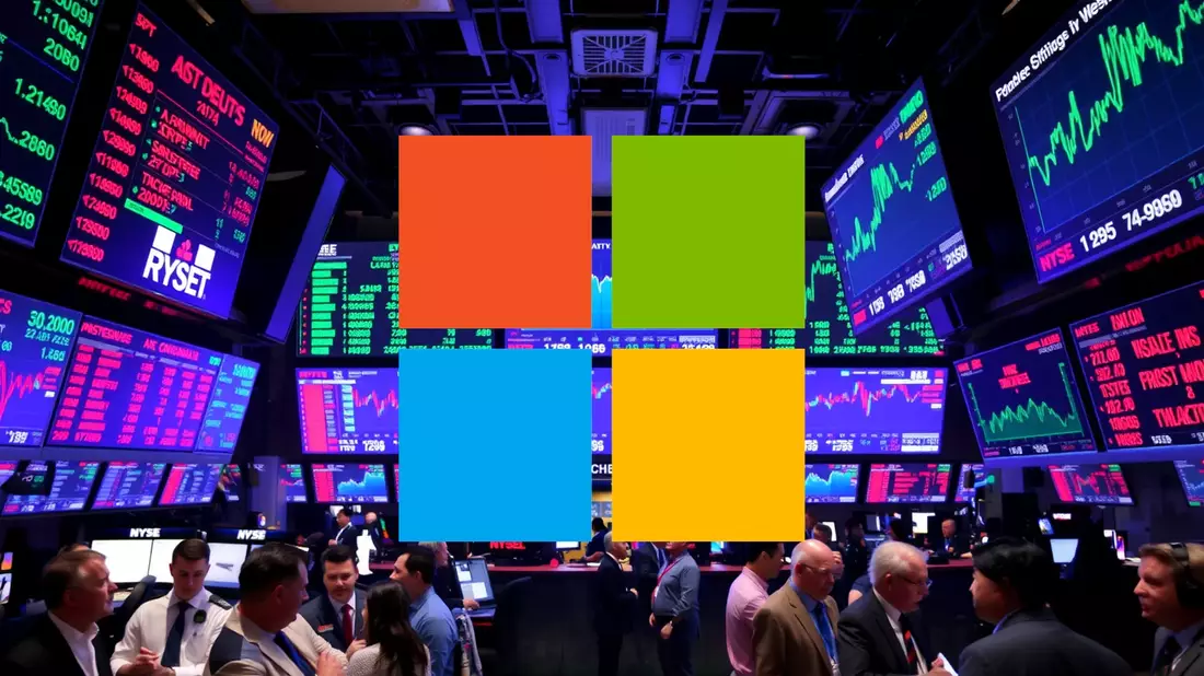 Microsoft: El valor busca impulso antes de la publicación de resultados Illustration mit AI erstellt übermittelt durch boerse-global.de