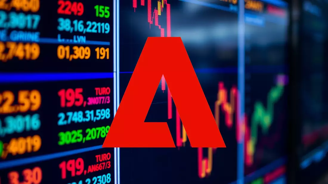 Adobe se Reafirma: La Estrategia Definitiva en la Era de la IA Illustration mit AI erstellt übermittelt durch boerse-global.de