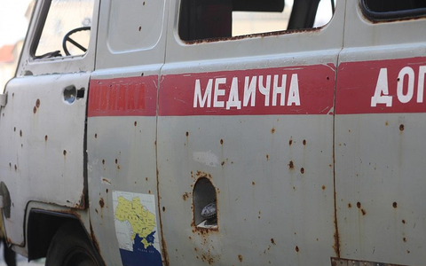 Im Ukraine-Krieg zerschossener Kleinbus (Archiv) - Foto: via dts Nachrichtenagentur