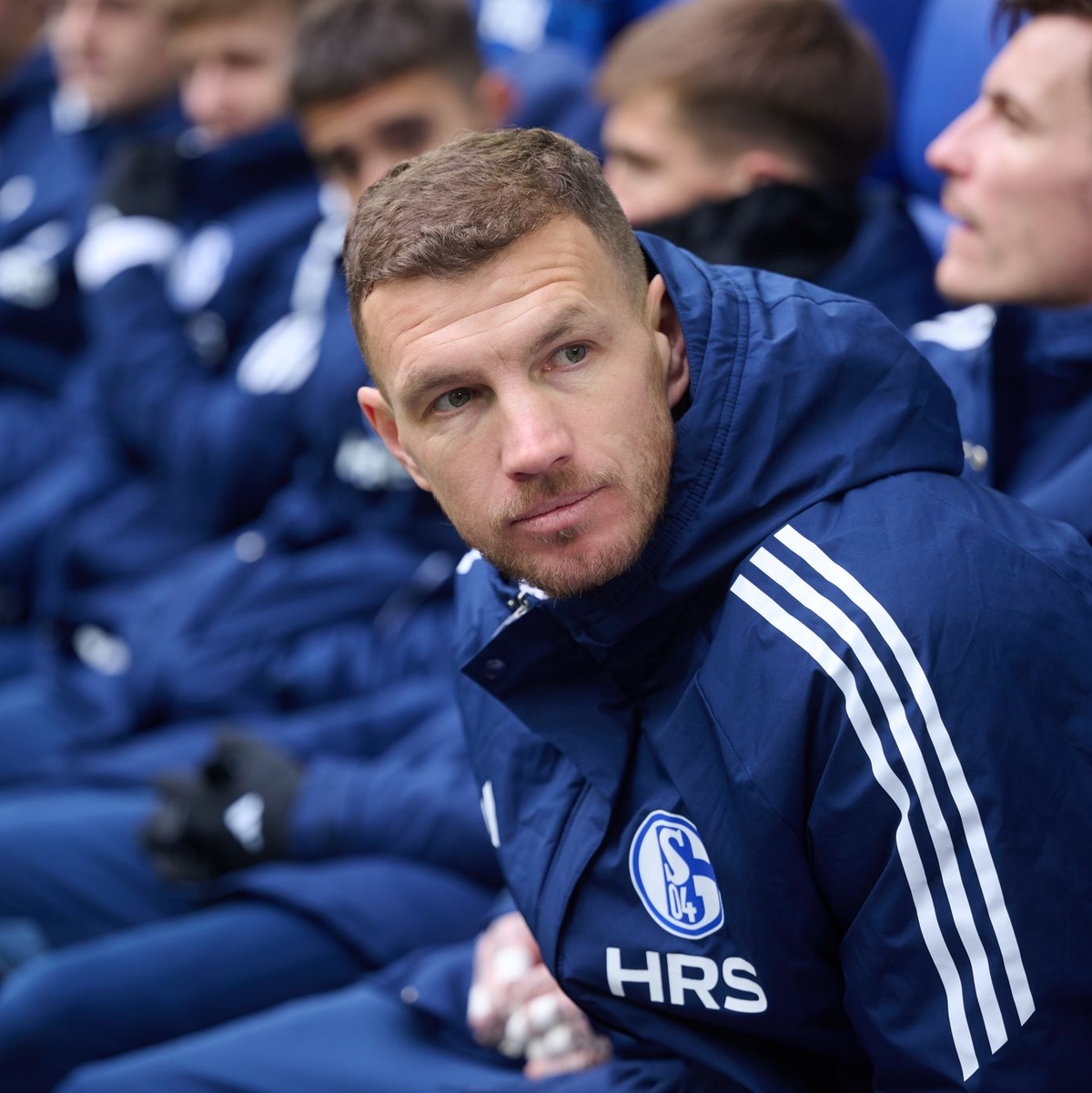 Edin Dzeko spielte nicht von Beginn an. - Foto: Bernd Thissen/dpa