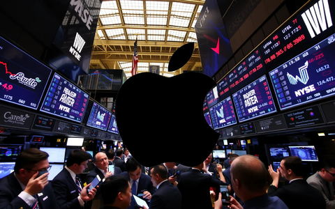 La acción de Apple se enfrenta a una presión vendedora antes de sus resultados - Foto: über boerse-global.de