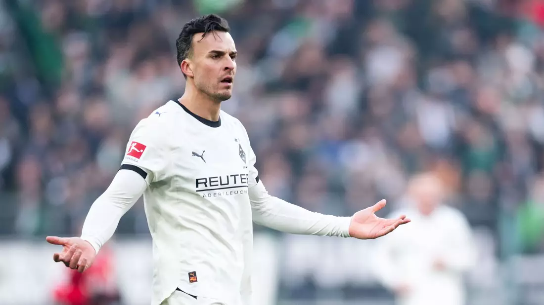 Elfmeter verschossen und viele Ballverluste: Gladbachs Torjäger Tabakovic spielte diesmal unglücklich. - Bild: Marius Becker/dpa
