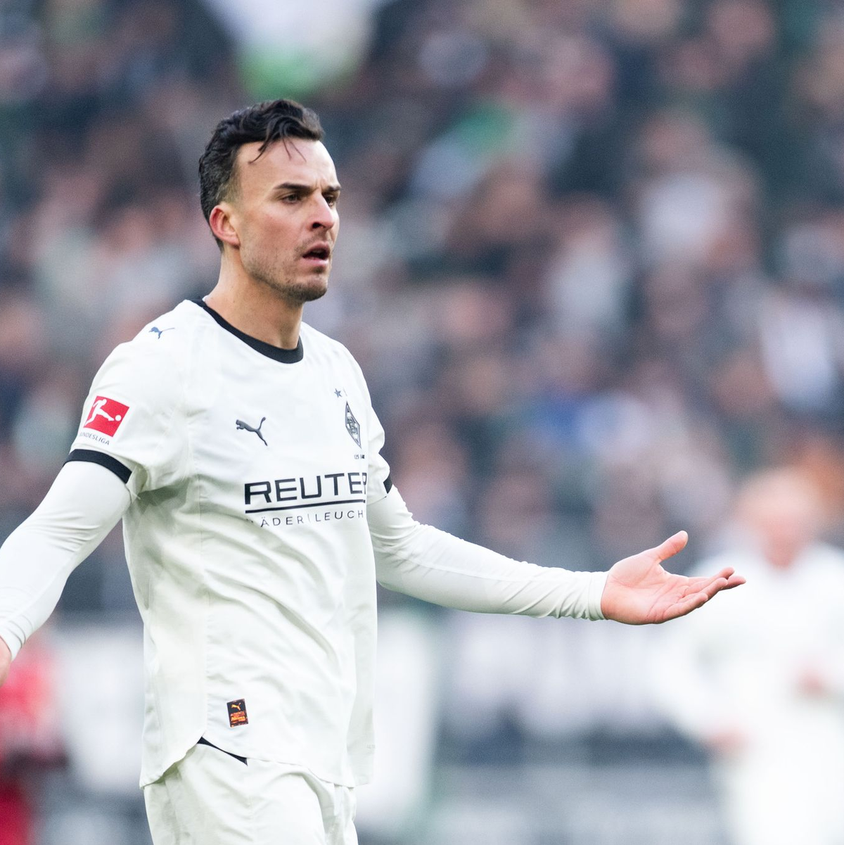 Elfmeter verschossen und viele Ballverluste: Gladbachs Torjäger Tabakovic spielte diesmal unglücklich. - Foto: Marius Becker/dpa