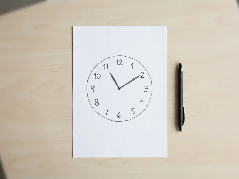 Uhrentest: Einfaches Zeichenverfahren erkennt Demenz-Frühzeichen - Foto: über boerse-global.de