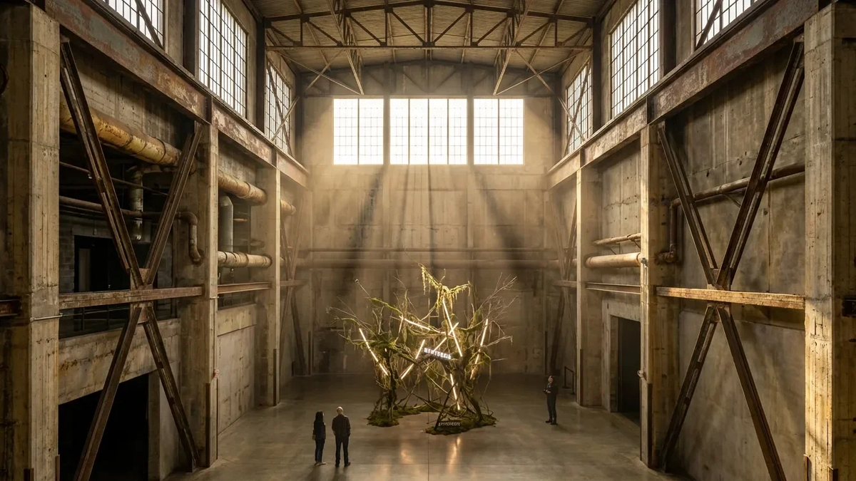 Bergson Kunstkraftwerk eröffnet Ausstellung 