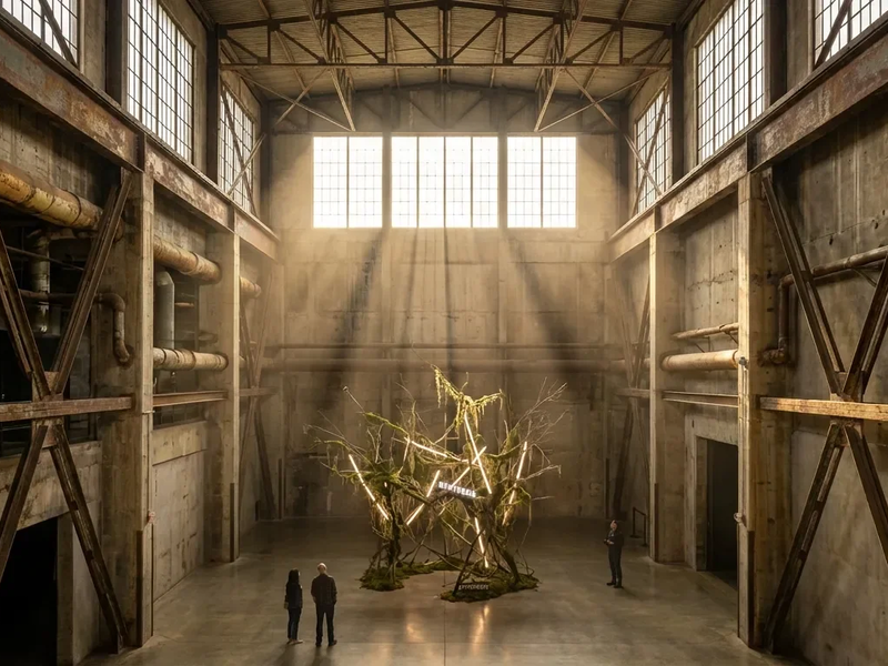 Bergson Kunstkraftwerk eröffnet Ausstellung Earth Matters - Foto: über boerse-global.de