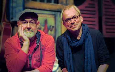 Seit Anfang der 80er-Jahre bildeten Henni Nachtsheim (rechts) und Gerd Knebel das Komiker-Duo Badesalz. (Archivbild) - Foto: Gaby Bresslein/Badesalz/dpa